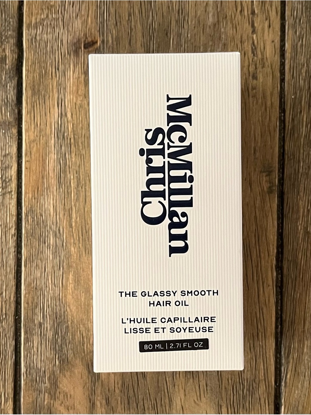 Chris McMillan Glassy Smooth Hair Oil *NEW* Full Size